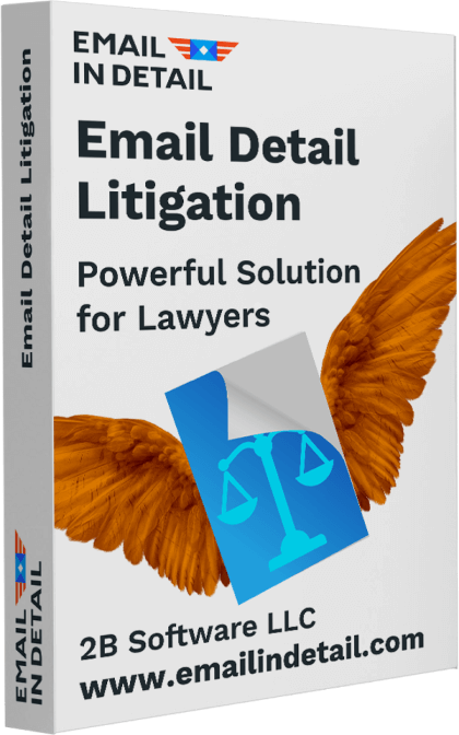 Email Detail Litigation for lawyers
