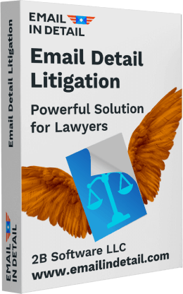 Email Detail Litigation 2B Software