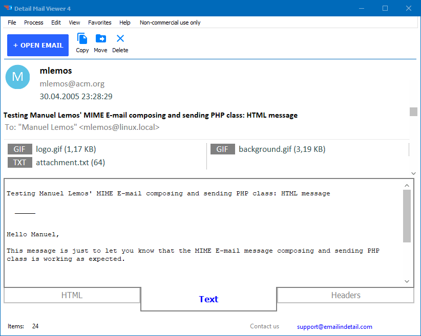 open source freeware to view msg files