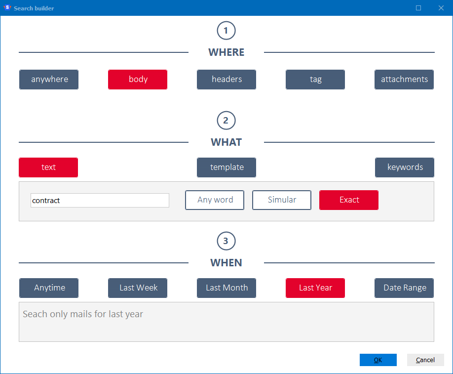 search email by keywords
