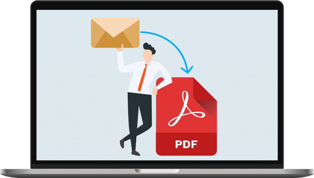 How to convert email to pdf | Email in Detail