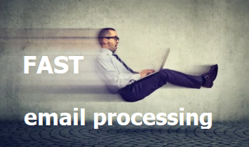 Fast email processing